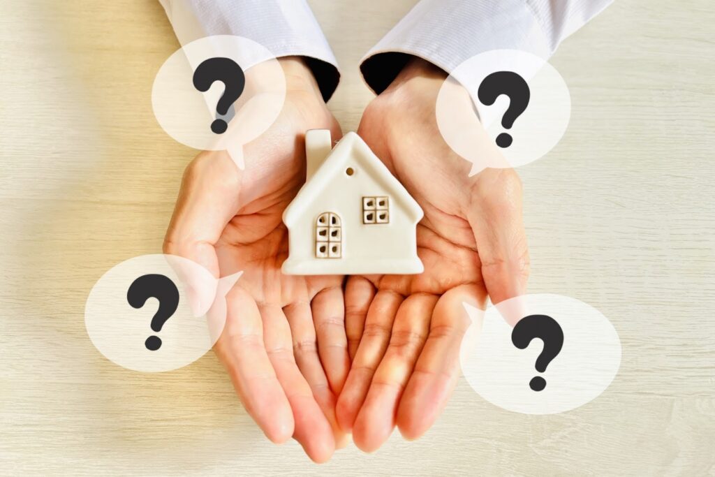 不動産会社にする相談をまとめるイメージ