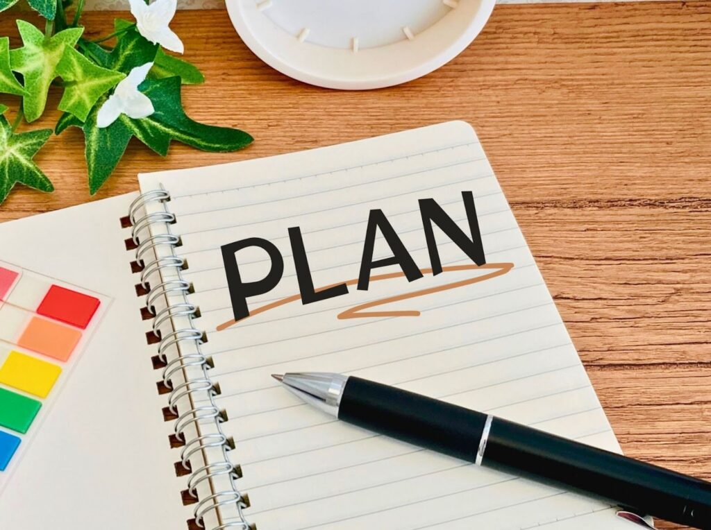 ライフプランを組み立てるイメージ