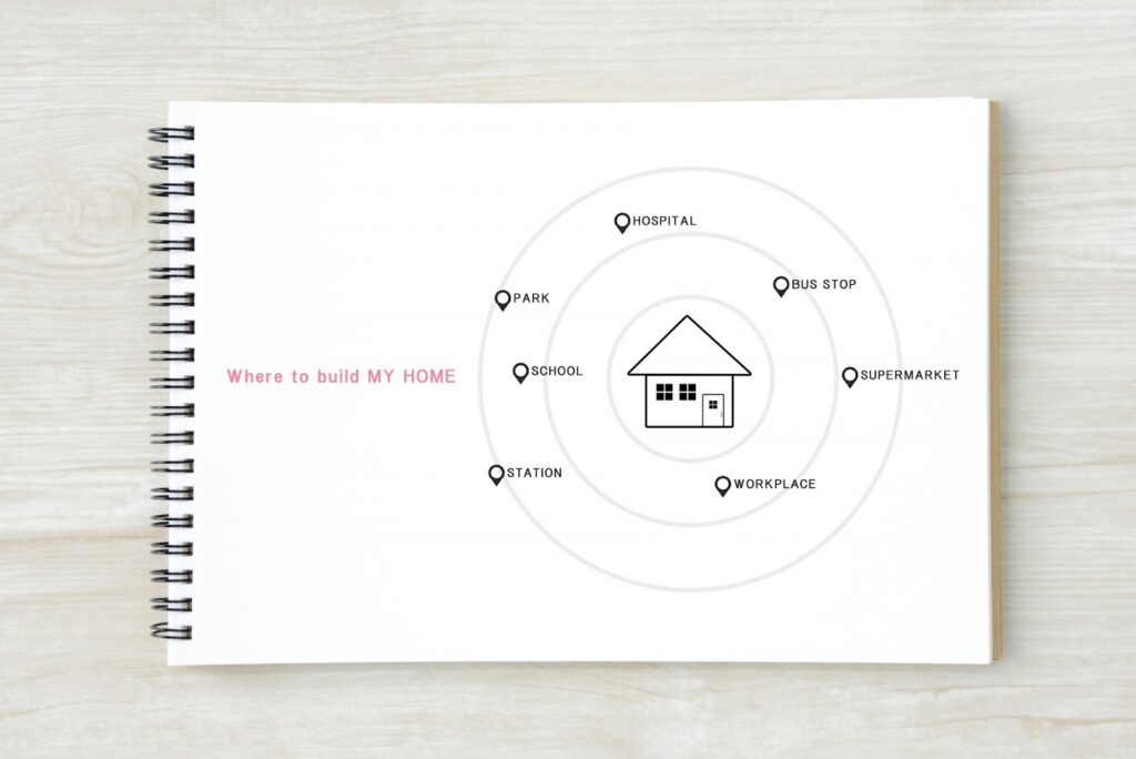 マイホームの立地を検討する